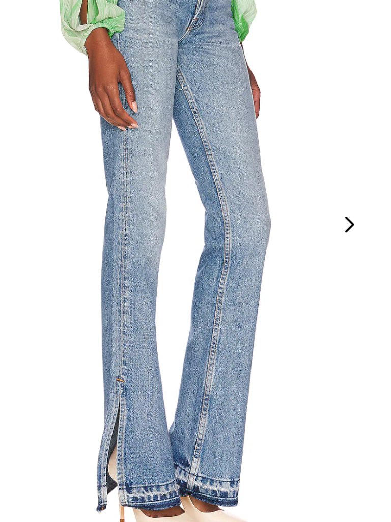 Eb Denim Unraveled Two Newport Jeans Size 26 Nwt High Rise Straight Split Hem